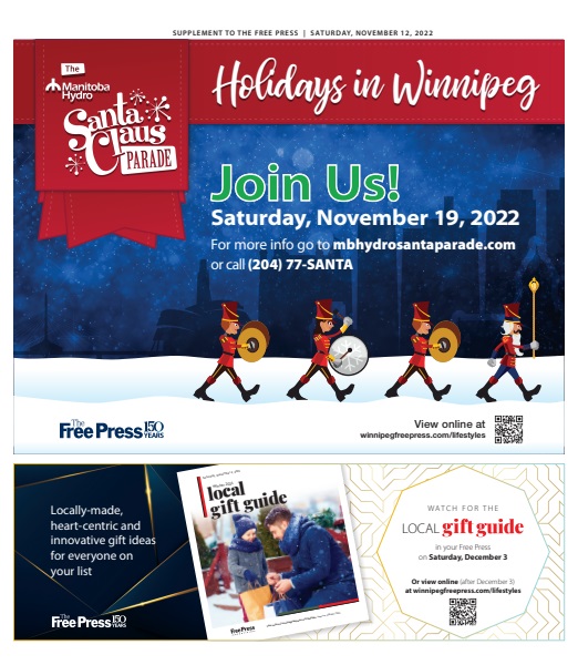Holidays in Winnipeg | 2022