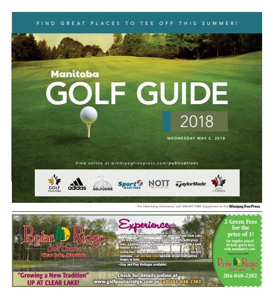 Manitoba Golf Guide | 2018