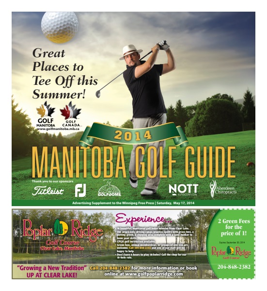 Manitoba Golf Guide | 2014