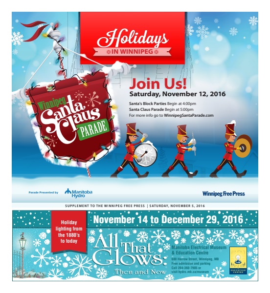 Holidays in Winnipeg | 2016