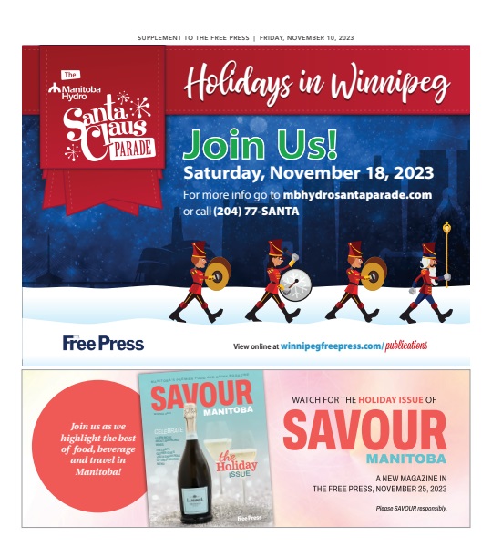 Holidays in Winnipeg | 2023