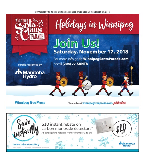 Holidays in Winnipeg | 2018