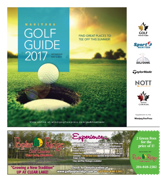 Manitoba Golf Guide | 2017
